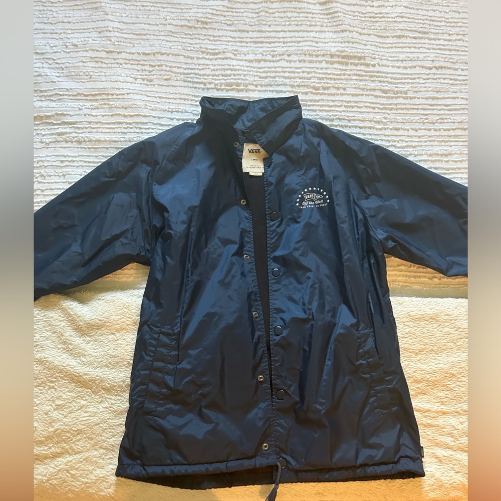 Vans off the wall windbreaker. Size L.
